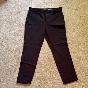 Banana Republic Dark Navy Sloane Curvy Fit Trousers